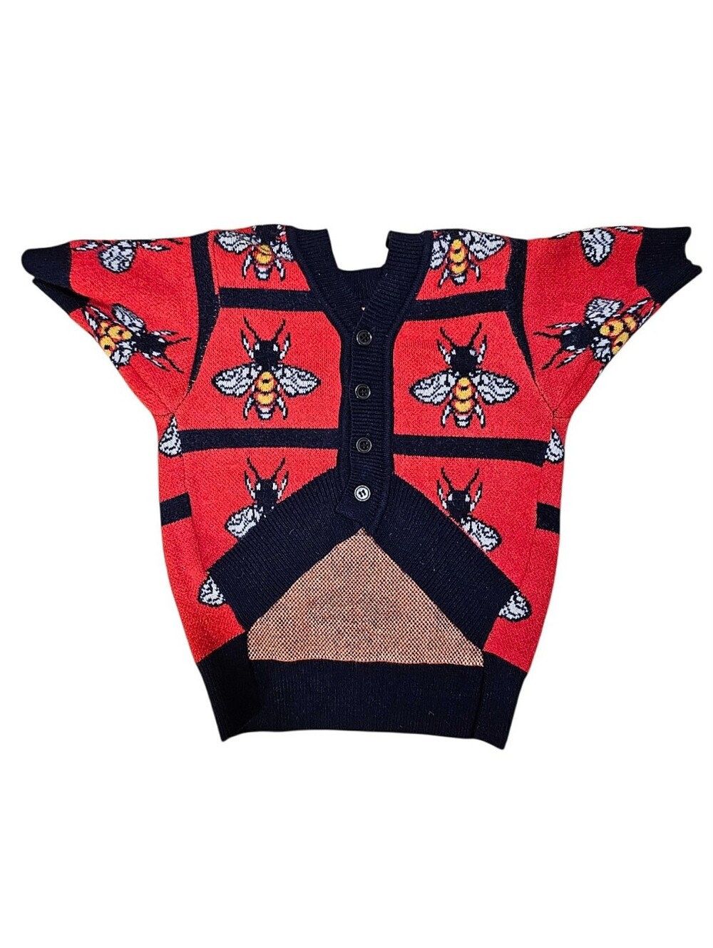DOG CARDIGAN SWEATER